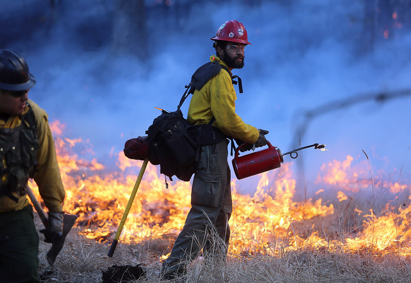 Legion Lake Fire, day one